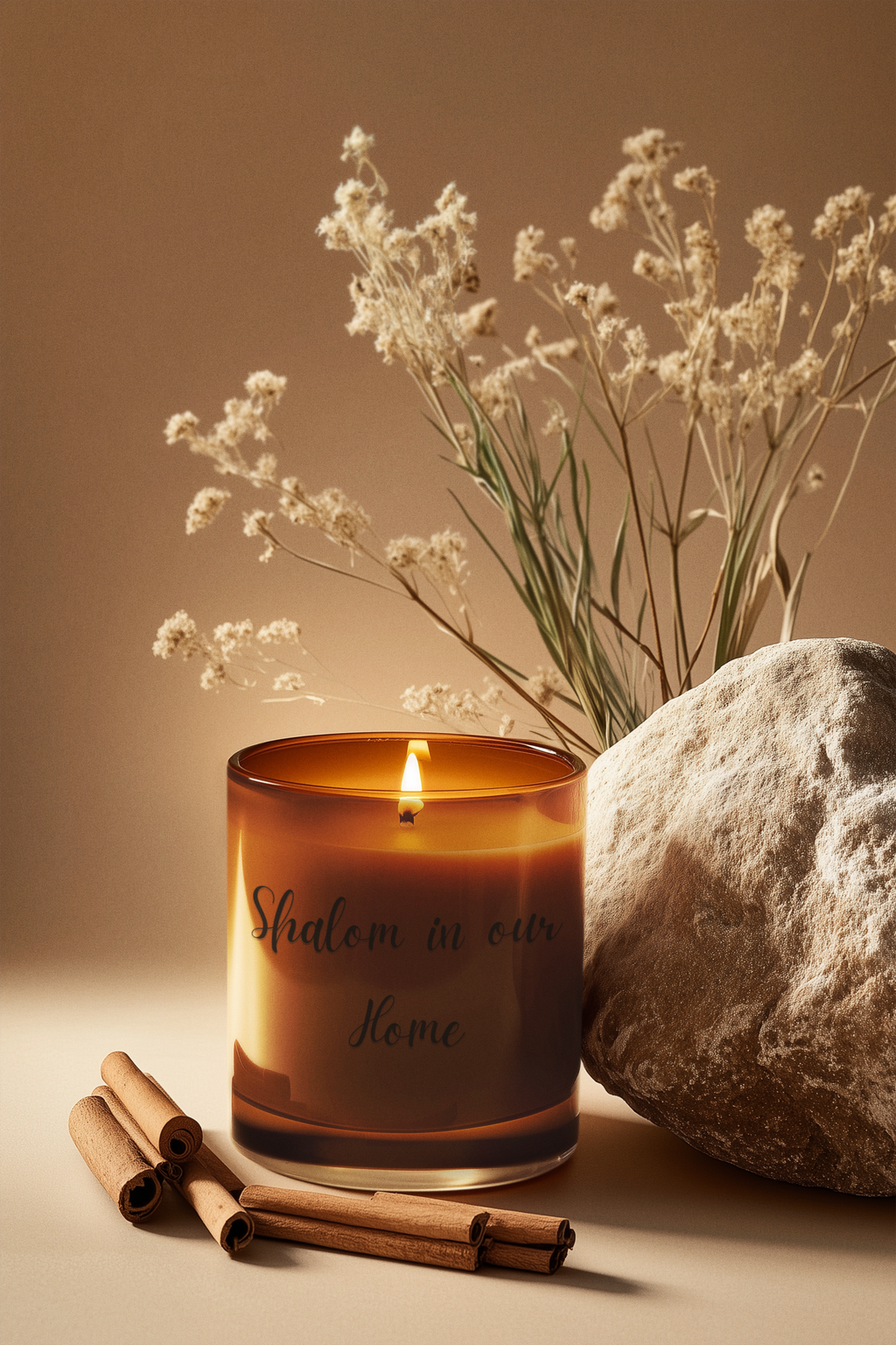 Shalom Candle