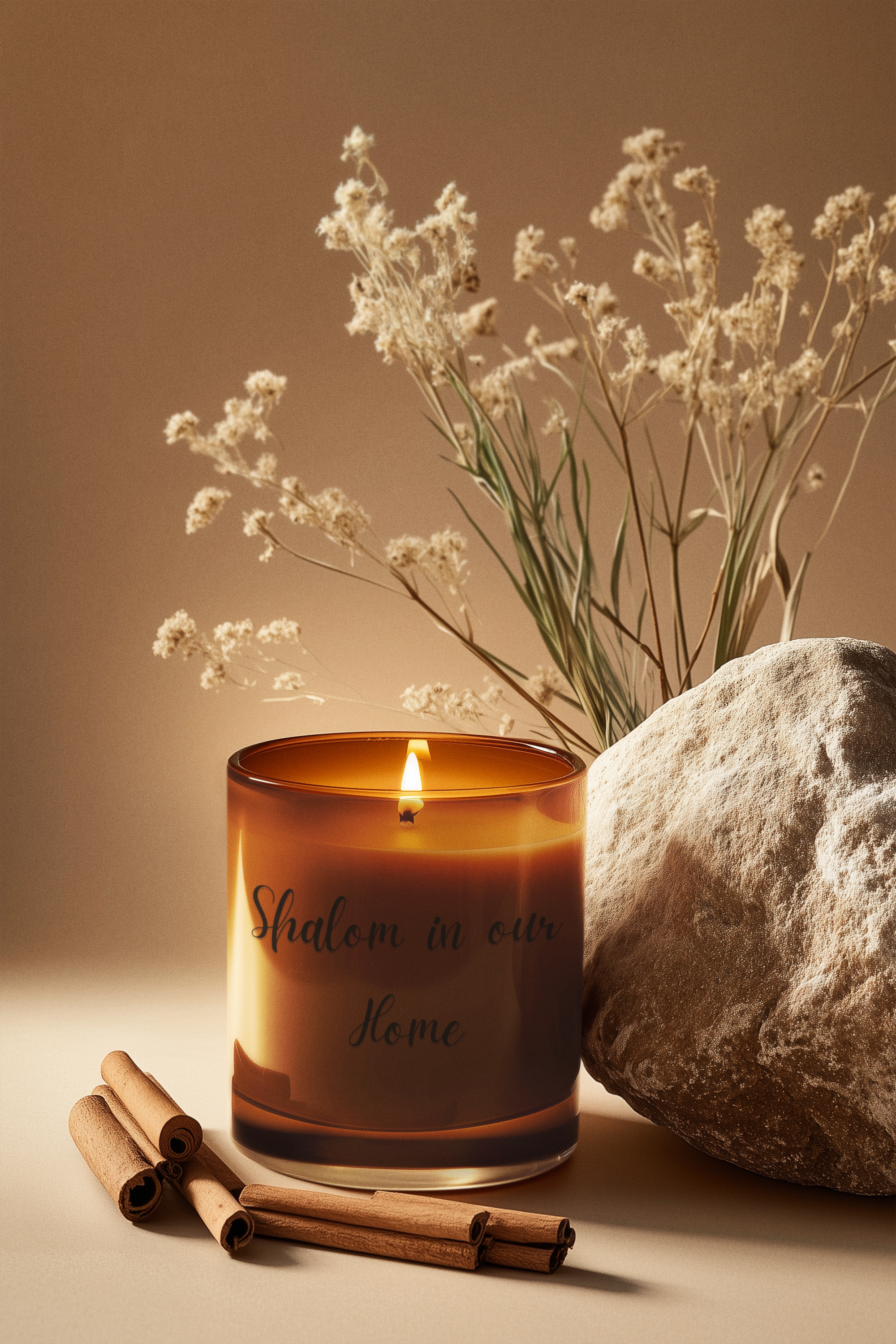 Shalom Candle