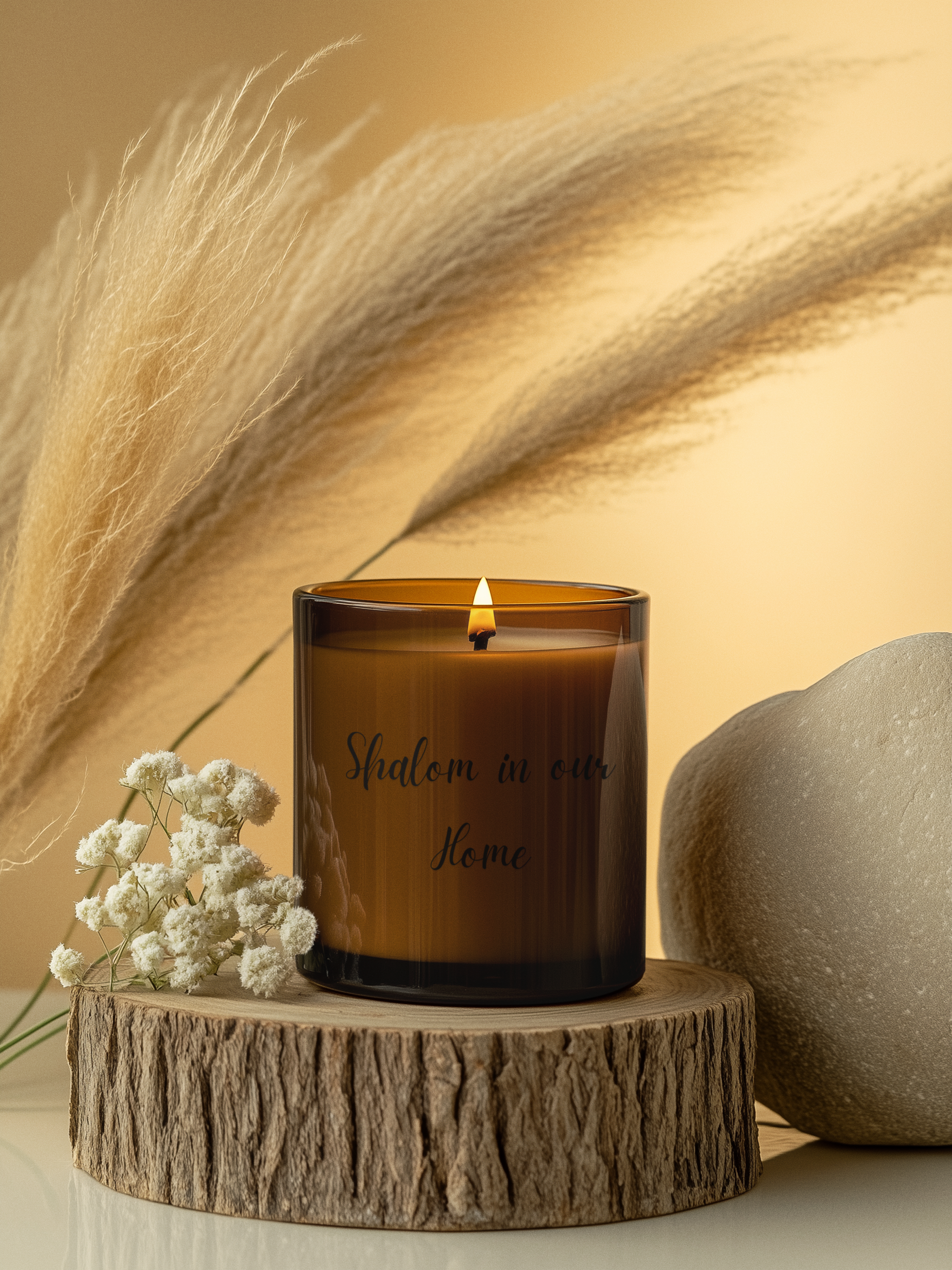 Shalom Candle